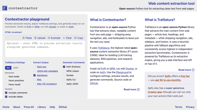 Homepage